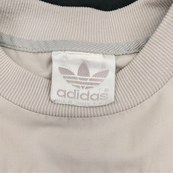 Vintage Adidas Amuza River Kayaking Graphic Sweatshirt Teal Orange Mens XL - Picture 6 of 11